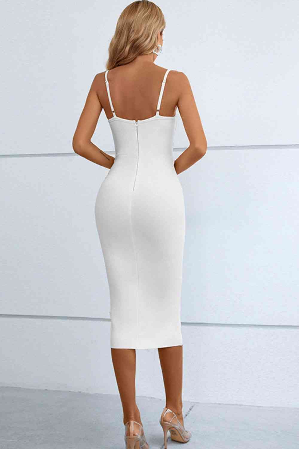 Savannah Cutout Spaghetti Strap Bodycon Dress