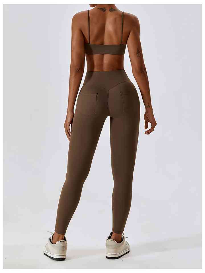 Wide Waistband Sports Pants