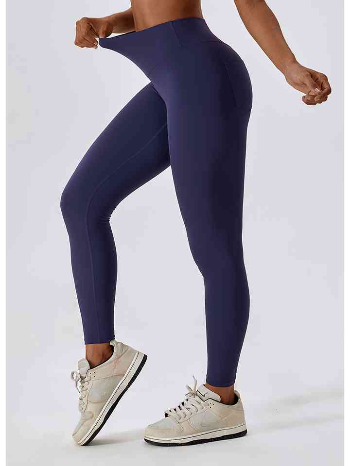 Wide Waistband Sports Pants